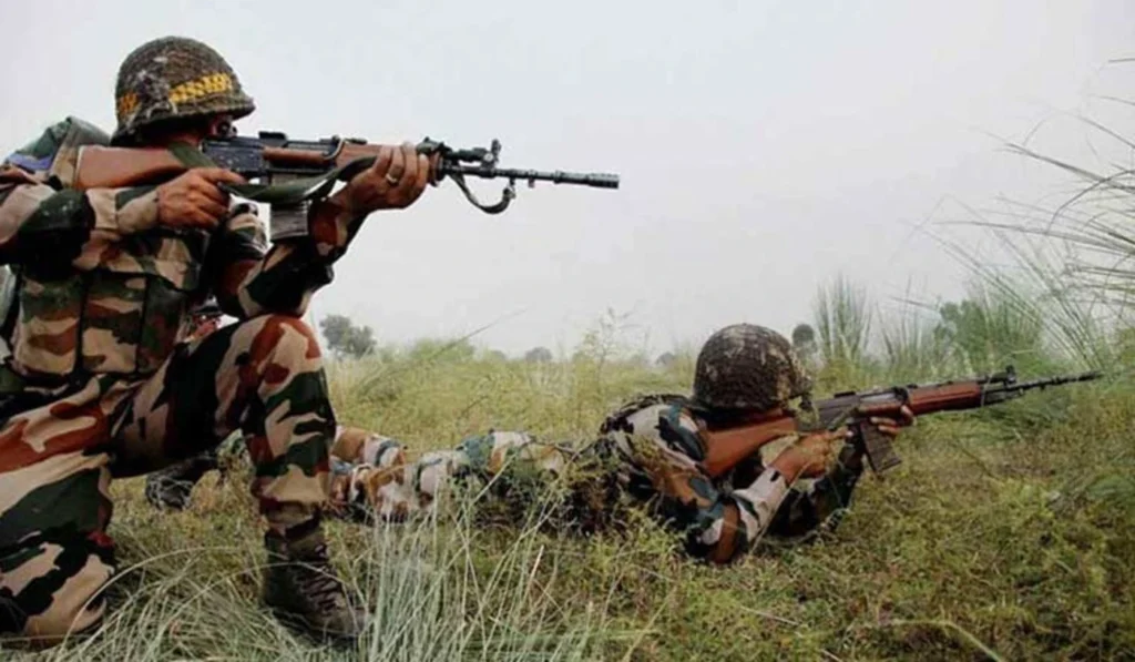 Indian army units clash at LoC in Baramulla