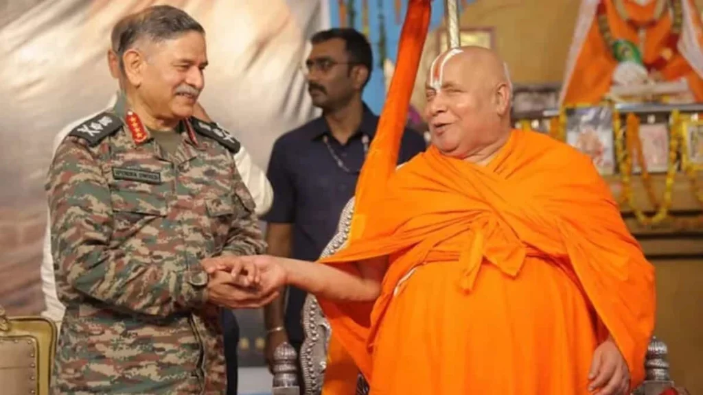 Secular Values Under Scrutiny After Army Chief's Ashram Visit