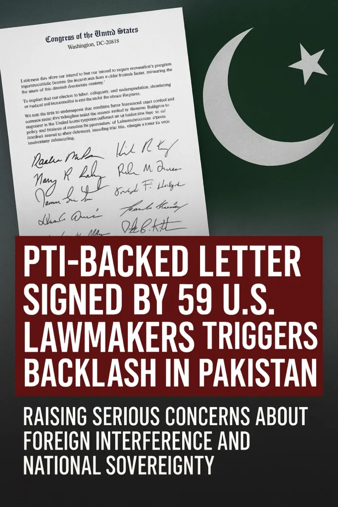 PTI's Washington Push Sparks U.S. Intervention Concerns