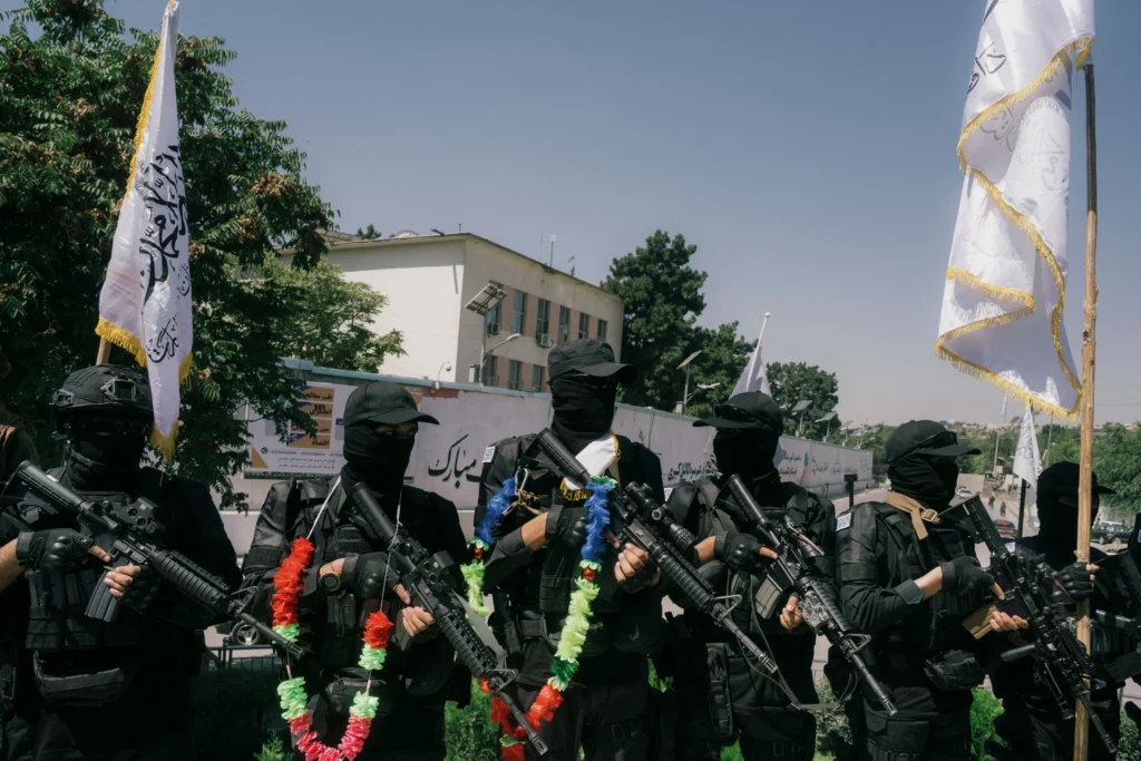 Taliban mark four years in power with vows to govern under Sharia, foil Daesh plot in Parwan, and face mounting global isolation. [IC: The Washington Post].