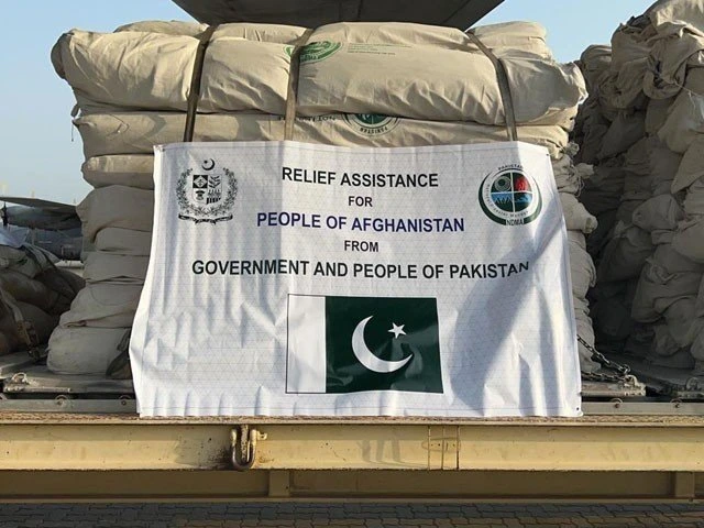 Pakistan Dispatches 105 Tons of Relief Goods to Aid Afghan Earthquake Victims