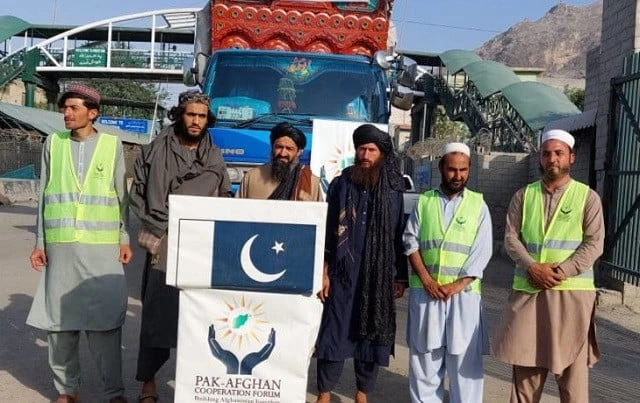 Khyber Pakhtunkhwa Dispatches 35 Trucks of Relief Aid to Quake-Hit Afghanistan