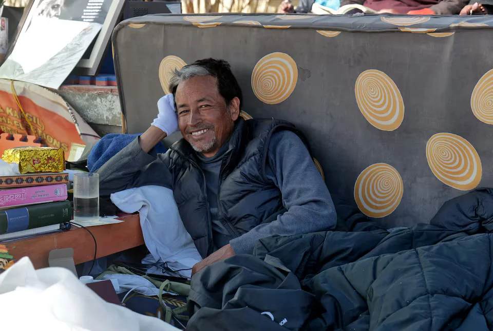 Sonam Wangchuk, an Indian education reformer. IC: Reuters