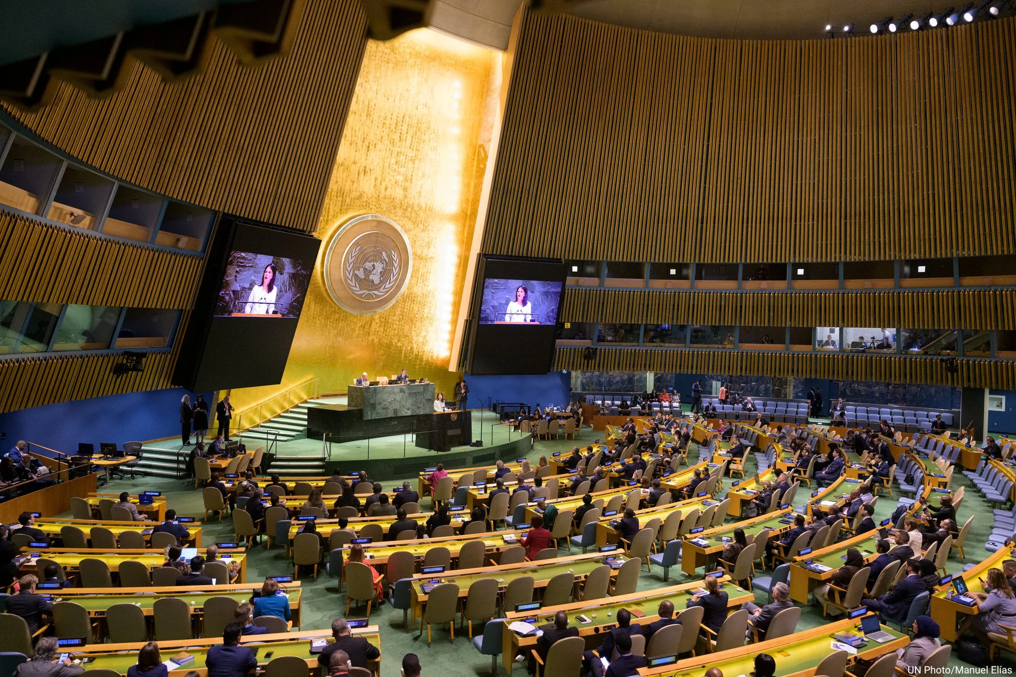 Opening of UNGA 8oth Session on September 10, 2025. IC: X/@UN