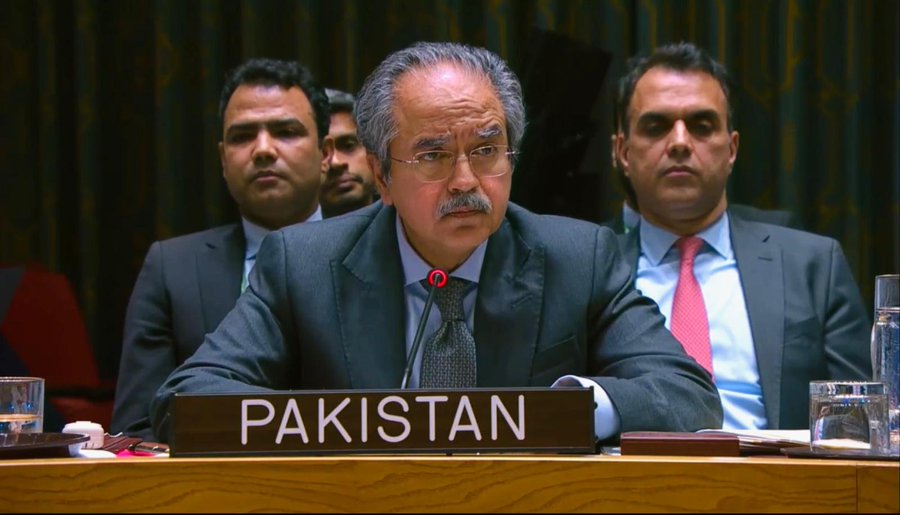 Pakistan’s UN Representative Delivers Scathing Rebuke to Israel