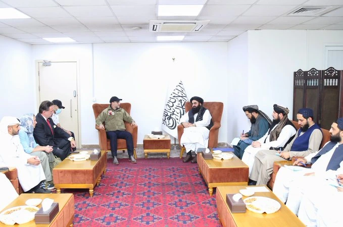 US Envoy Meets Afghan Foreign Minister, following the Release of American National Amir Amir