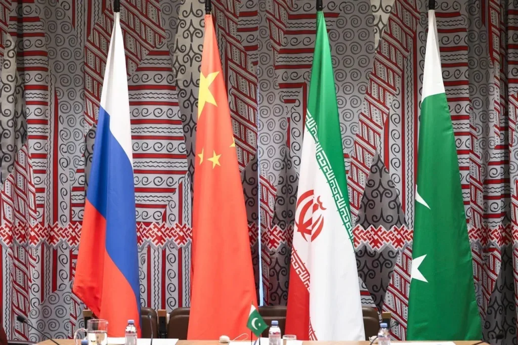 At fourth Quadripartite Meeting on Afghanistan, China, Iran, Pakistan and Russia call for regional role in Afghanistan. [Courtesy: mfa_russia/X].