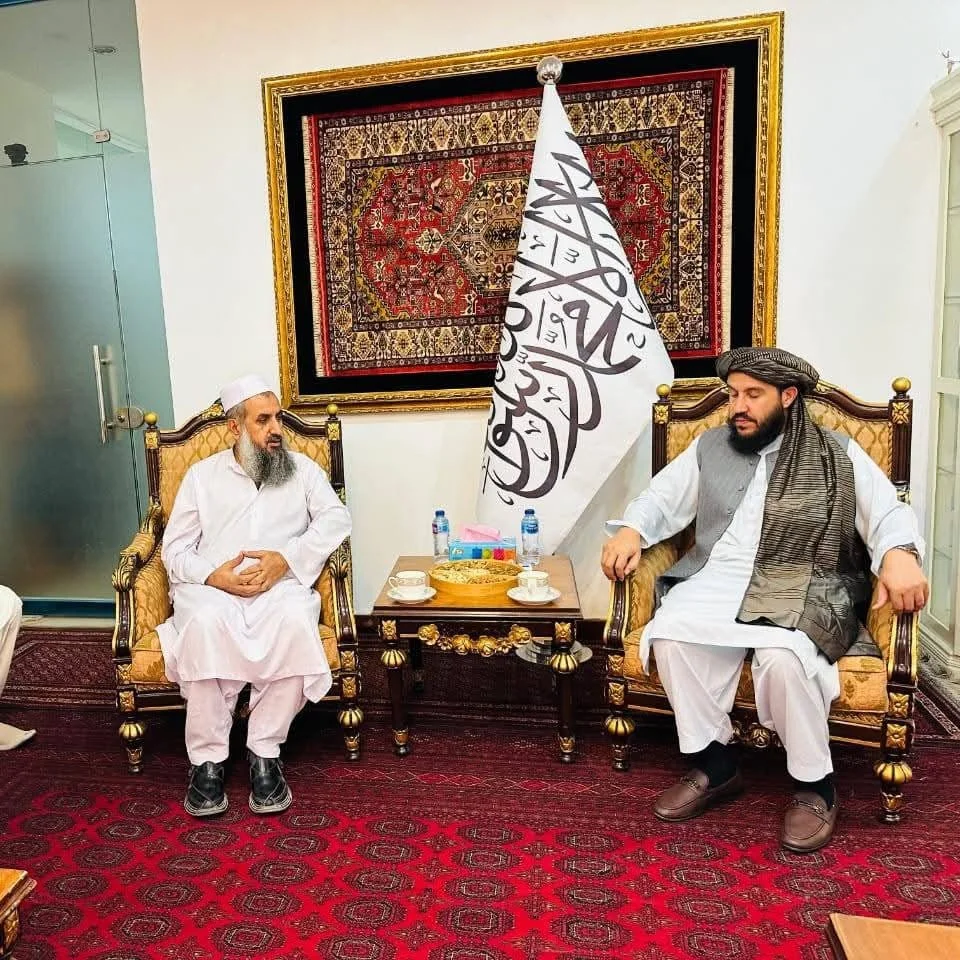 The delegation from Lakki Marwat meeting with the Afghan Ambassador. IC: File Photo