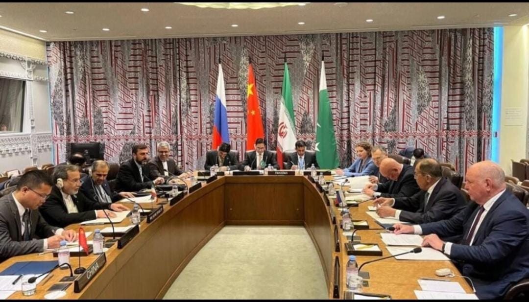 China, Pakistan, Russia, and Iran issued a joint statement.