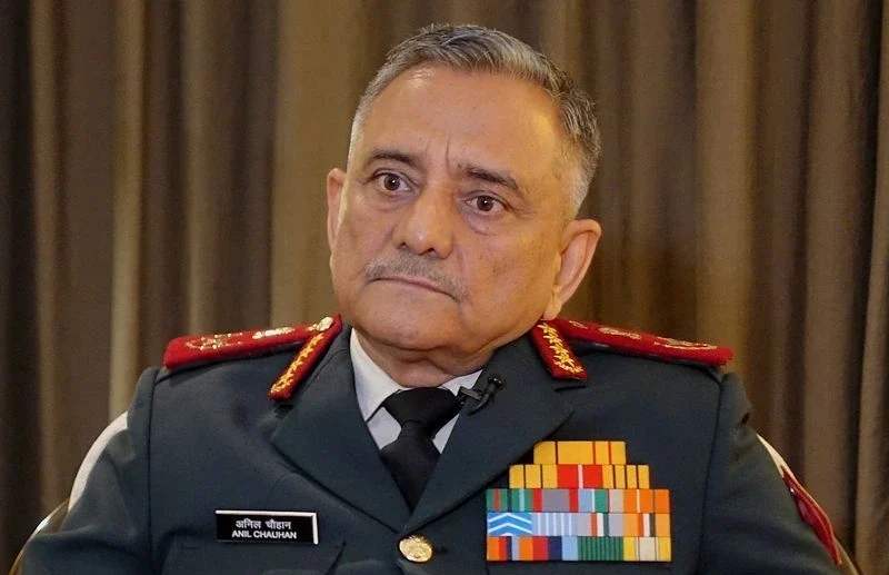 Indian Government Extends CDS General Anil Chauhan's Tenure Until May 2026