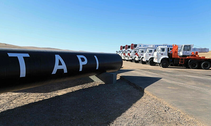 Work on the TAPI Gas Pipeline in Afghanistan Progresses: 14 Kilometers Completed