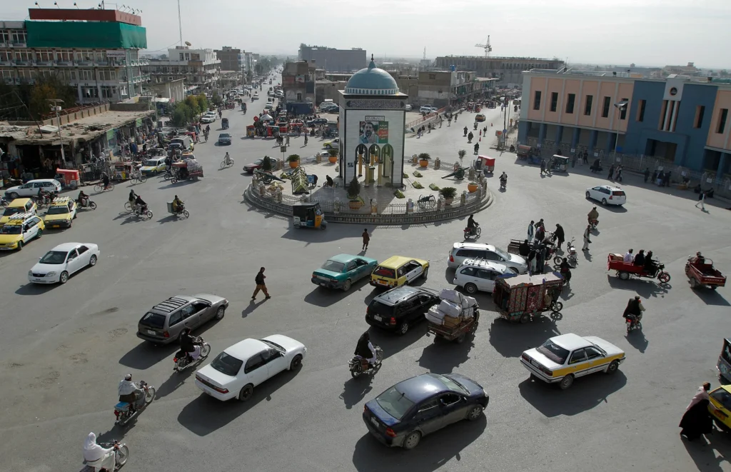 A general view of Kandahar city, December 2, 2012. [IC: Reuters]
