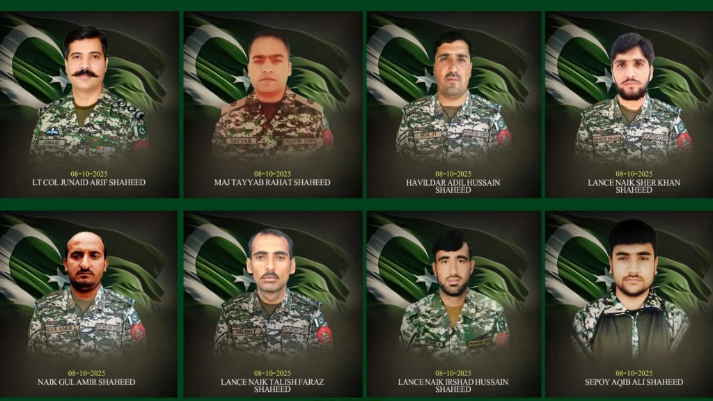11 Soldiers, Including Two Officers, Martyred in KP’s Orakzai Operation: ISPR
