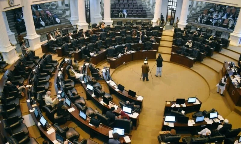 A view of the Khyber Pakhtunkhwa Assembly