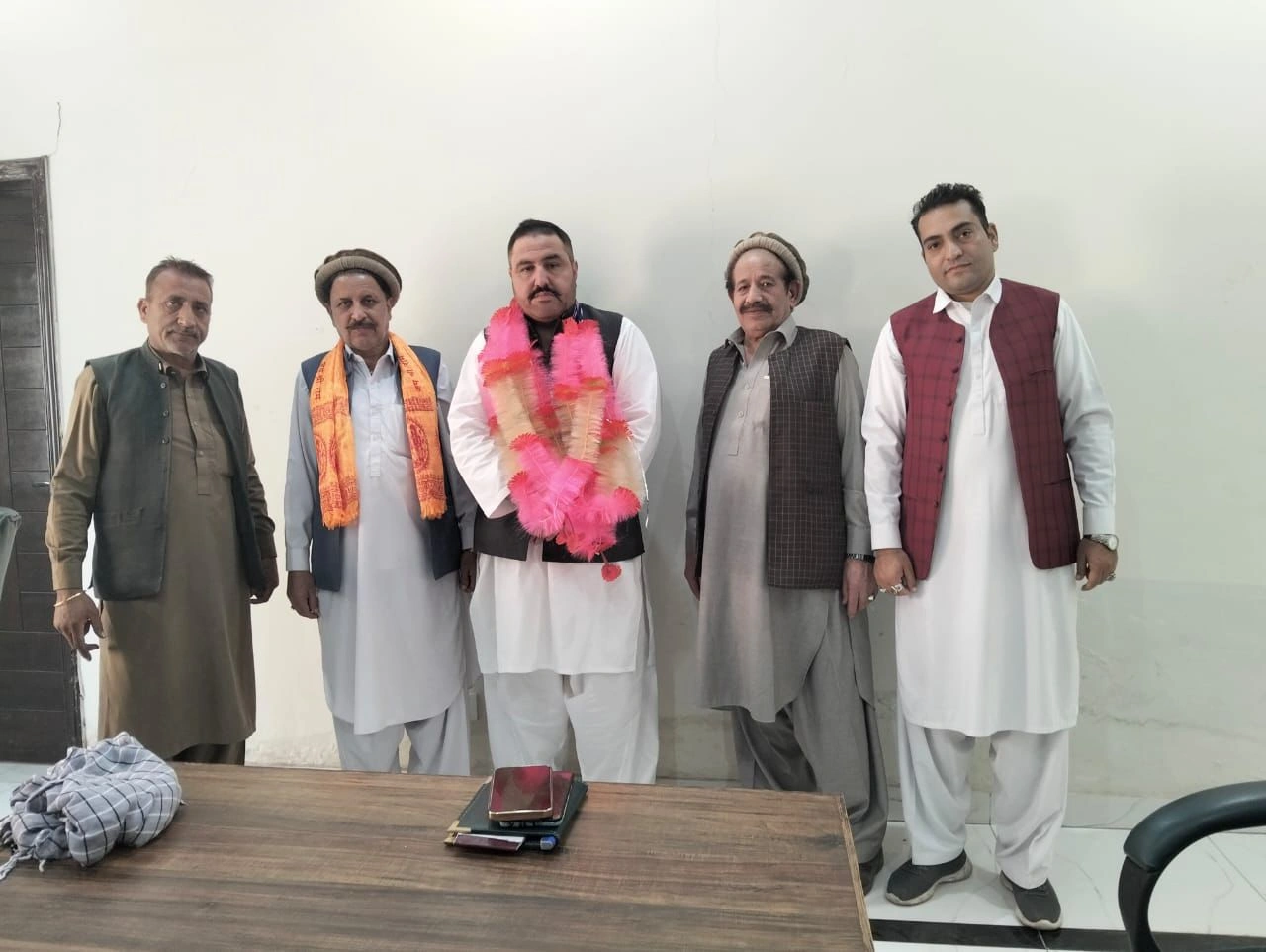 Hindu community leaders in Badhra meet police officials, discuss community issues, and praise law enforcement for support and religious freedom.