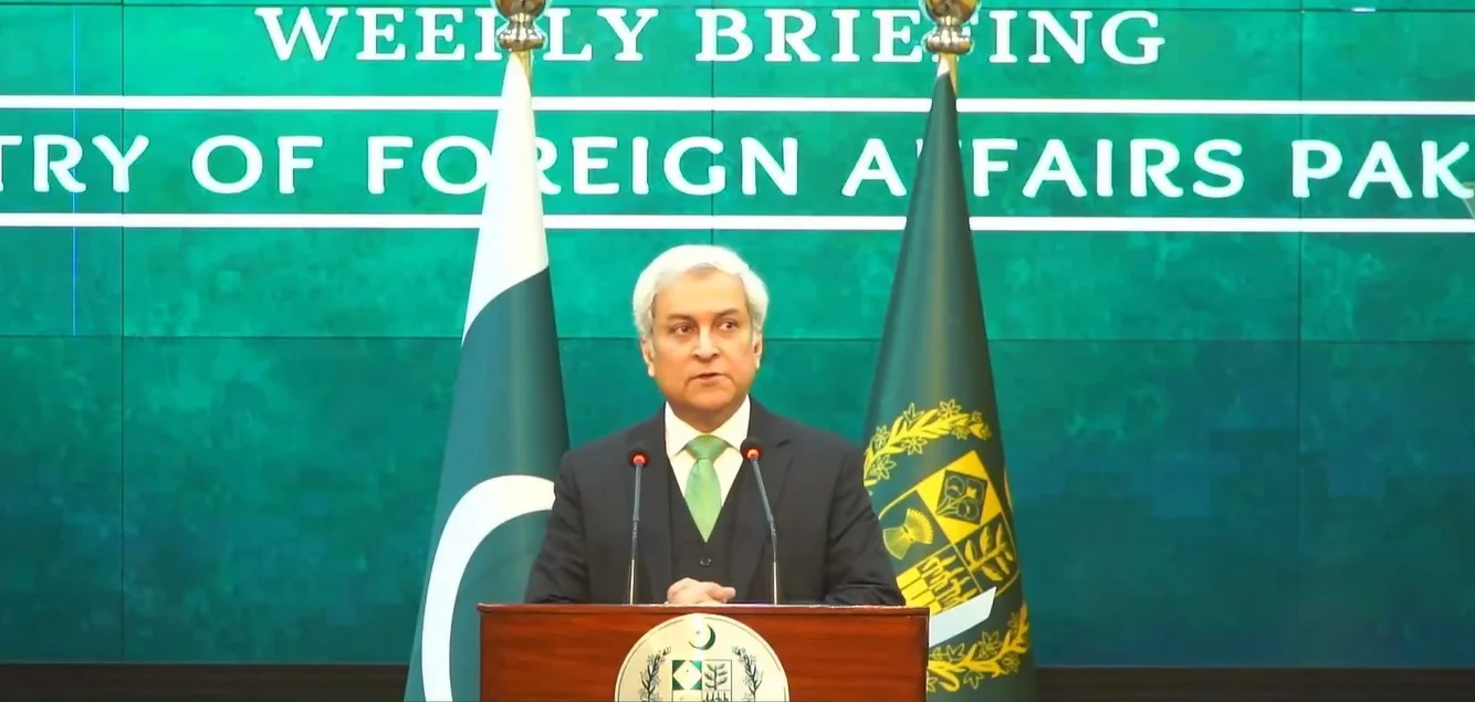 India Chenab water manipulation and violation of IWT say Pakistan's foreign ministry spokesperson