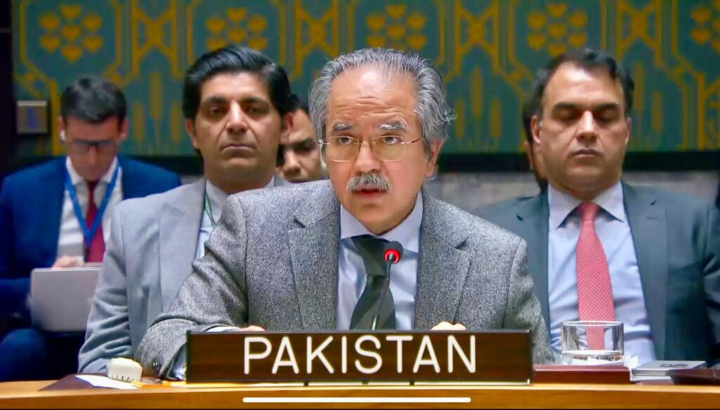Pakistan tells the UN Security Council that Afghan soil hosts major terror groups
