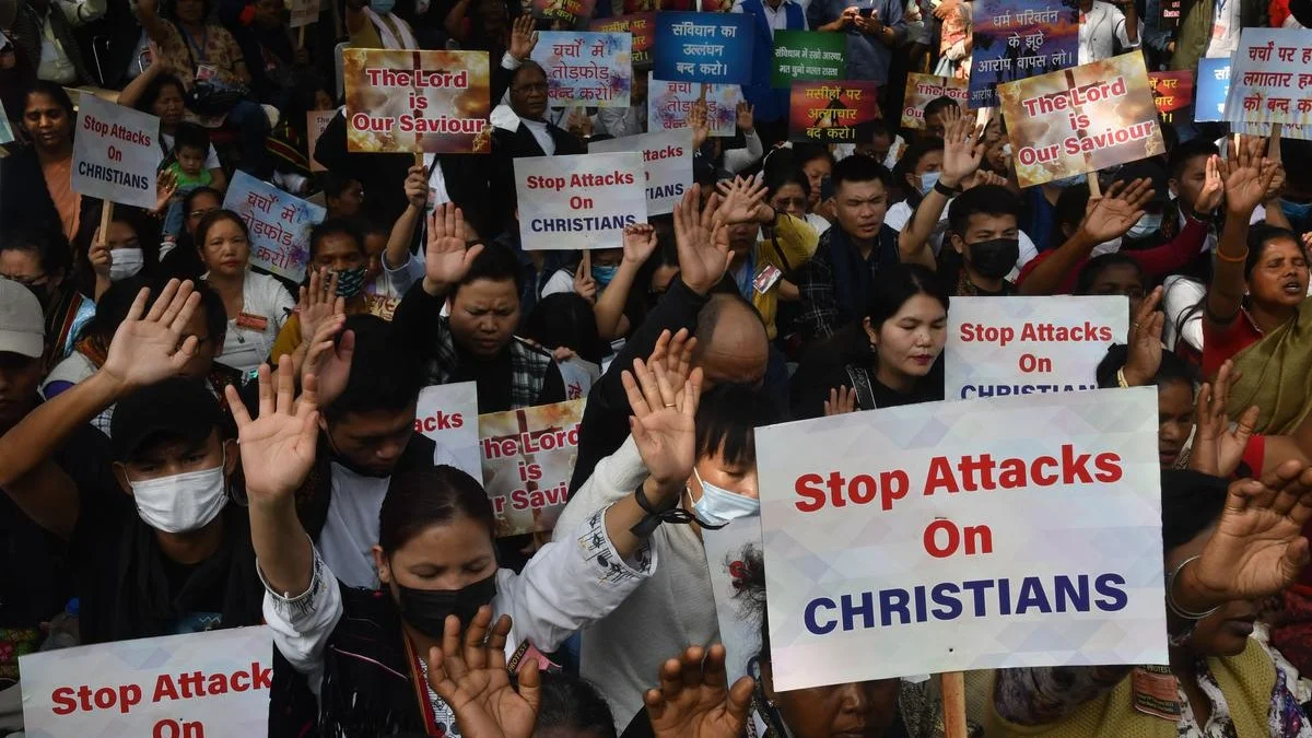 attacks on Christians in India rose rapidly