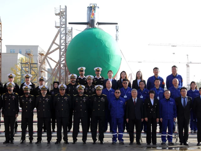 Pakistan Navy Launches Fourth Hangor-Class Submarine 'Ghazi' in China