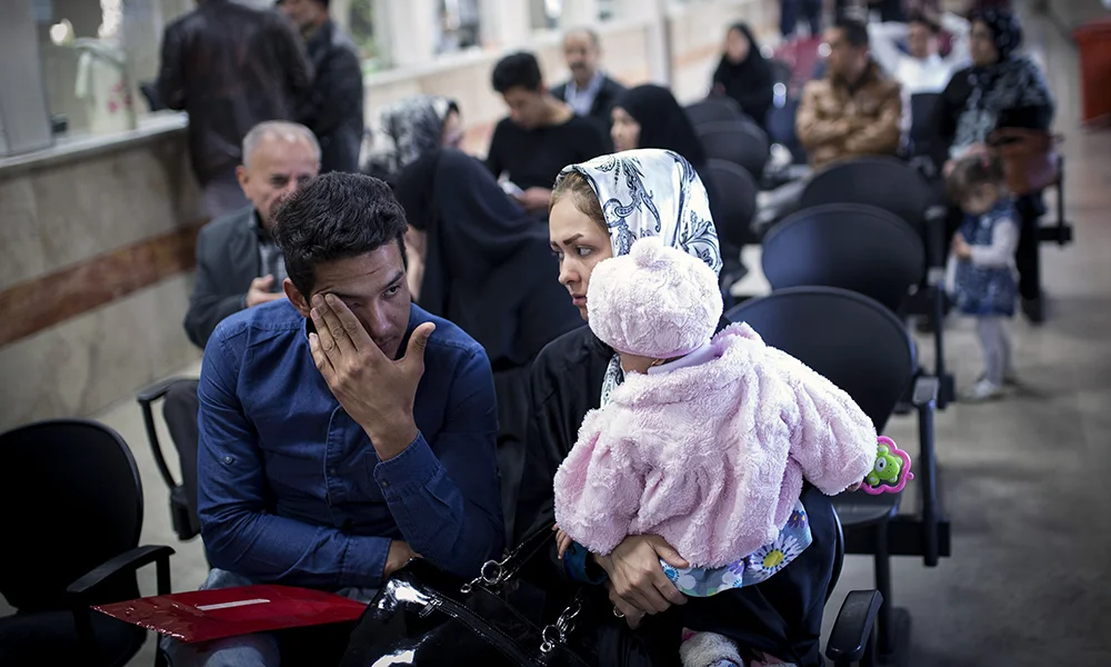 Afghan refugees in Iran