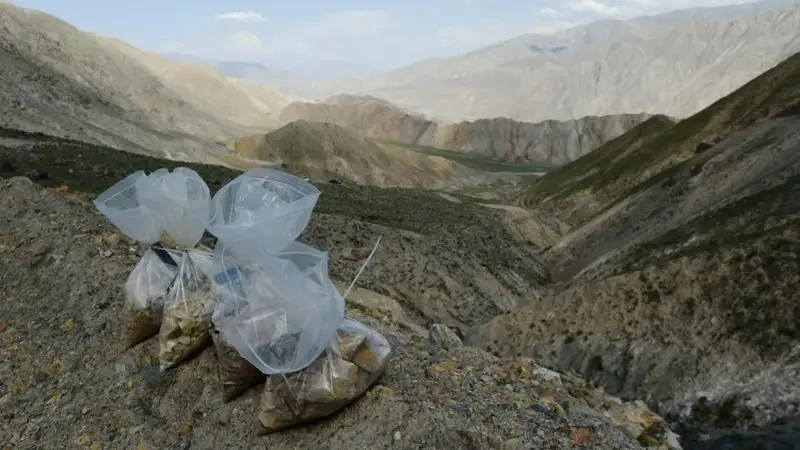 Badakhshan gold mines