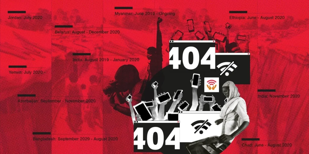 Iran protests internet blackout