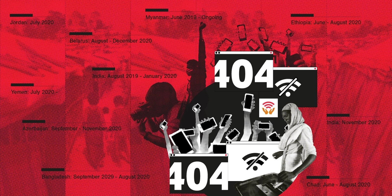 Iran protests internet blackout