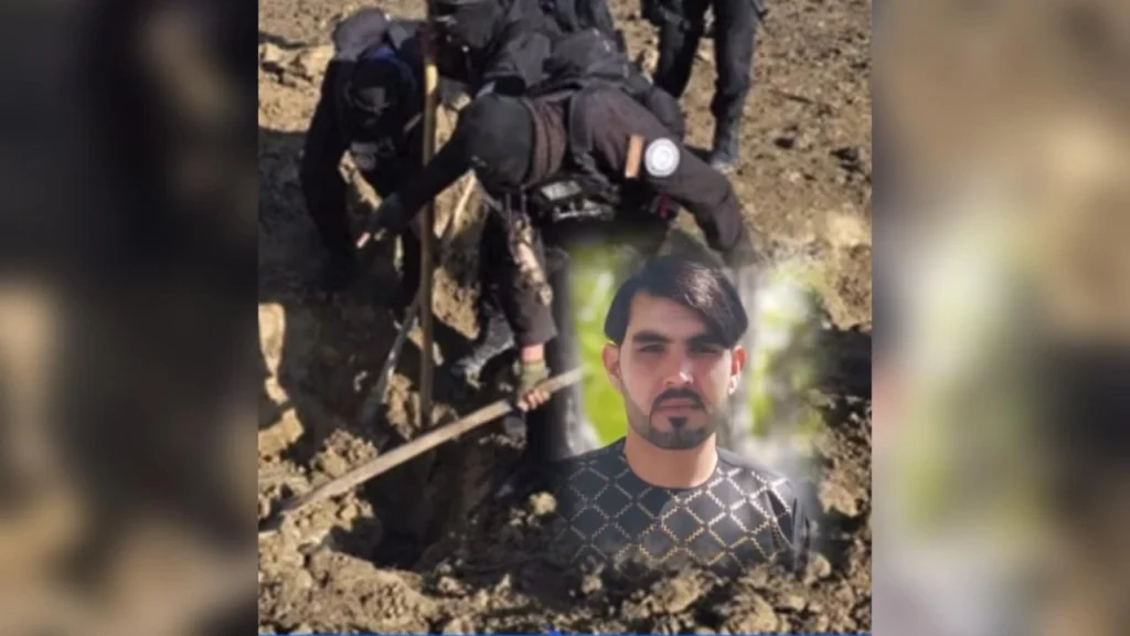 Khost province site where former Afghan security official’s body was discovered