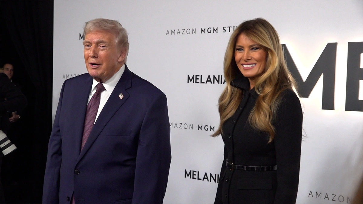 President Trump speaking at Melania documentary premiere about Iran