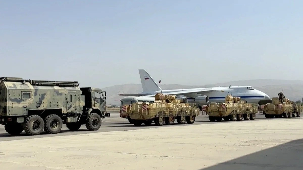 CSTO military equipment being delivered to Tajikistan