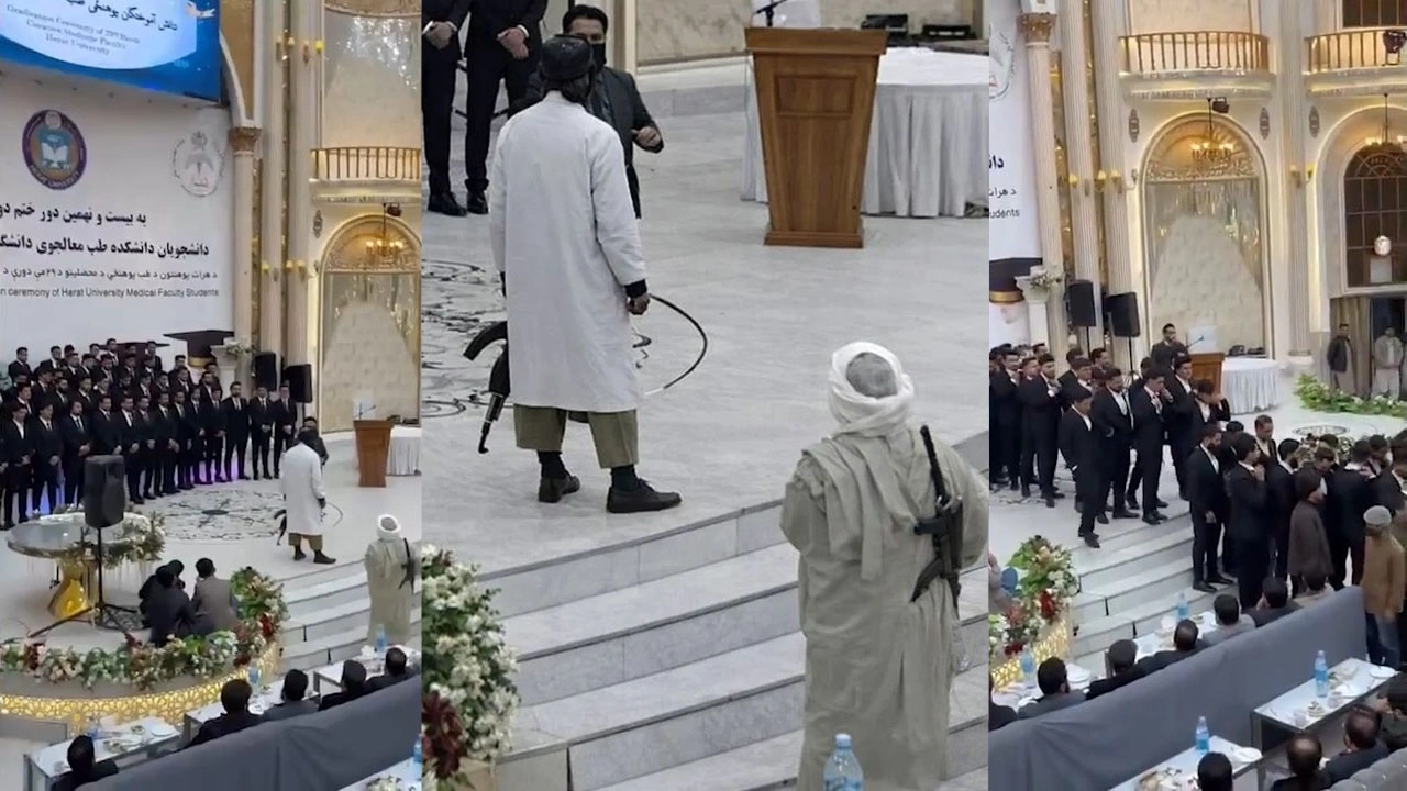 Herat University Graduation Ceremony Taliban Intervention