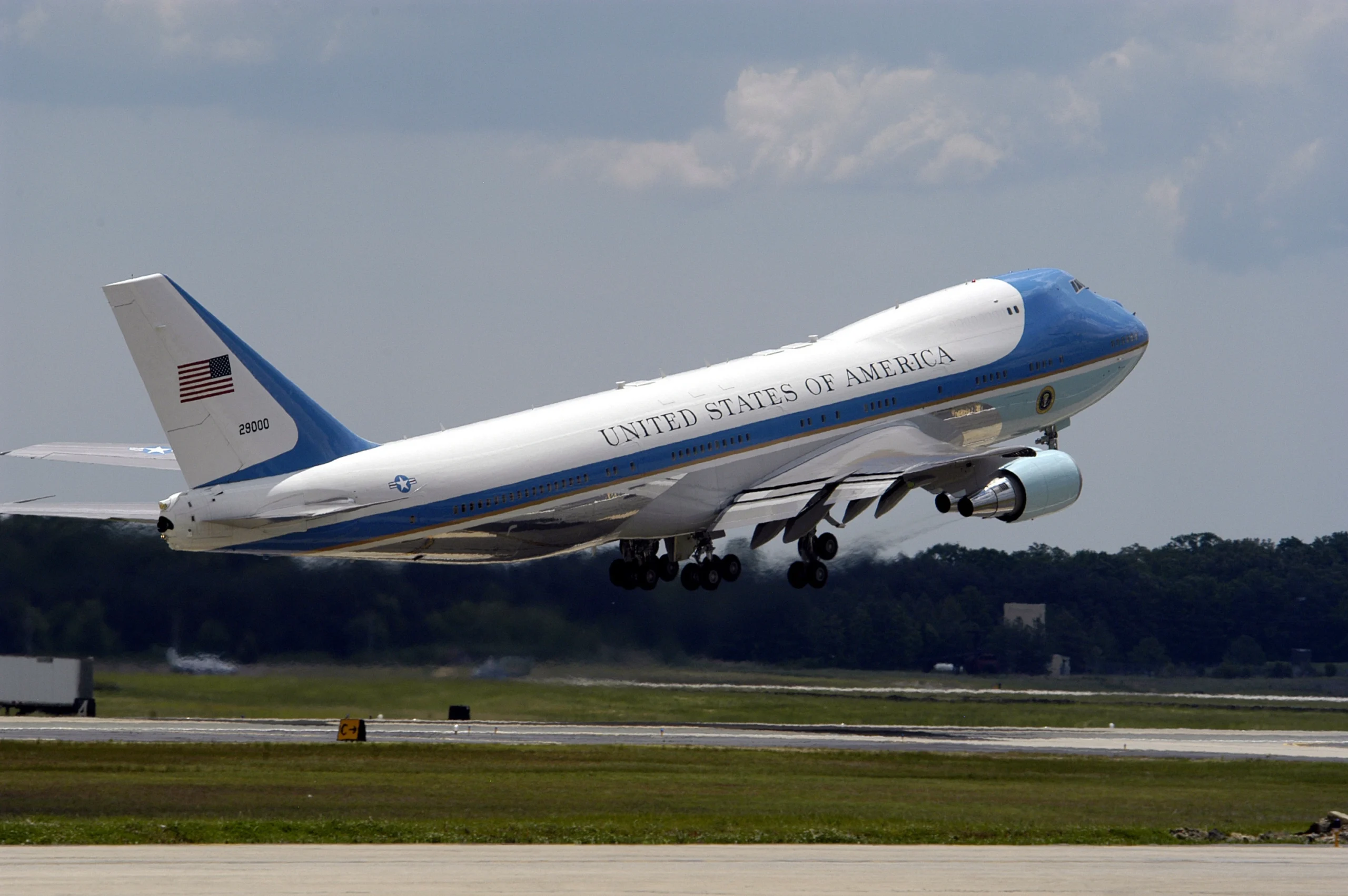 Air Force One at Andrews AFB