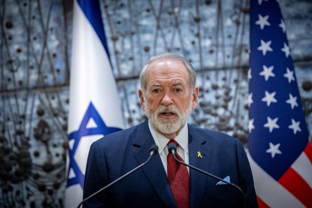 US Ambassador to Israel Mike Huckabee