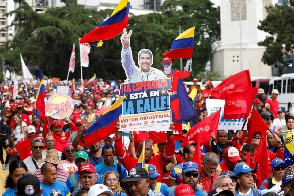 Protesters Demand Release of Maduro in Caracas