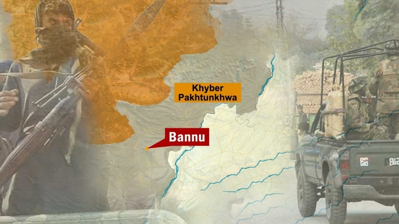 Bannu Police Station Blast Site