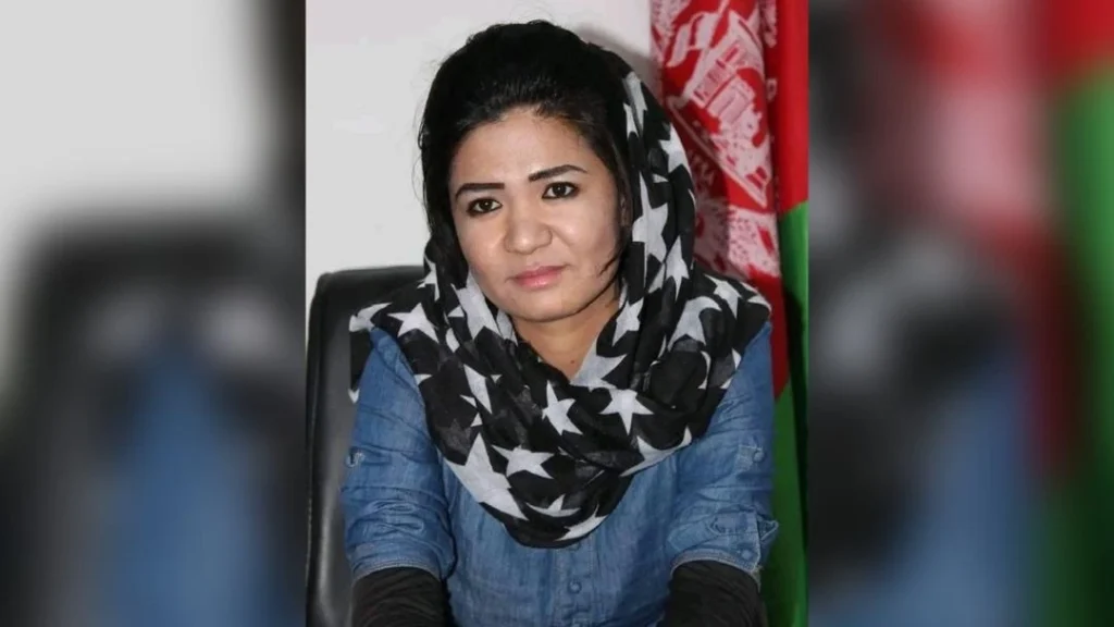 Anusha Mohammadi Afghan journalist