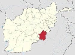 Paktika explosions and airstrike site