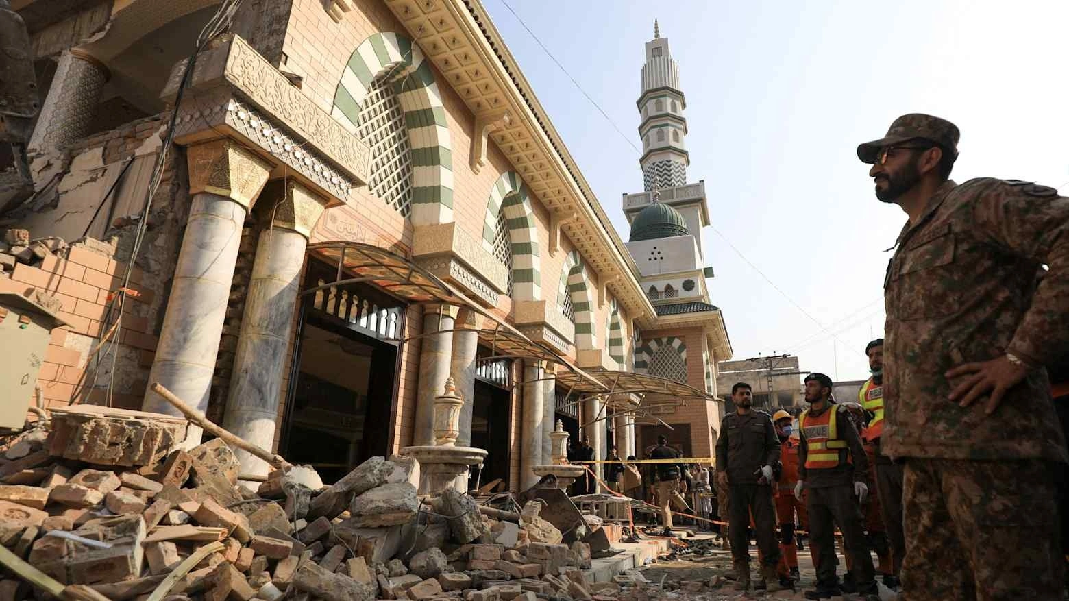 Pakistan mosque attacks chronology