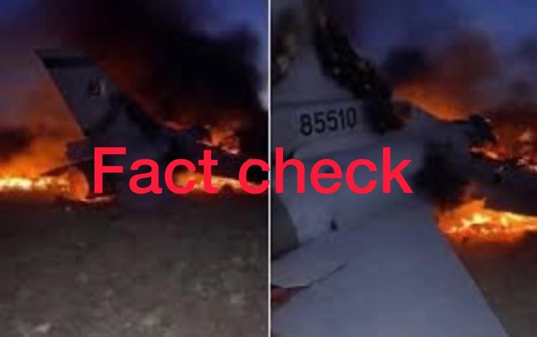 Pakistani jet crash footage verification