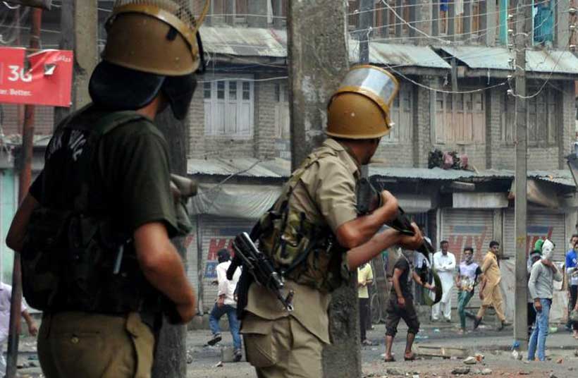 Indian Army personnel in Kashmir operation