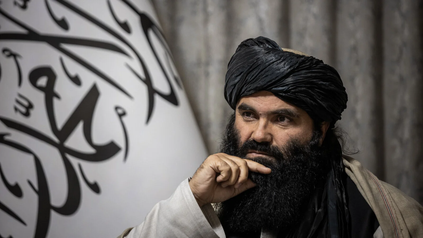 Sirajuddin Haqqani addresses public after Kabul attack