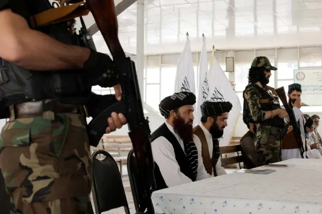 Taliban clerics in Afghanistan