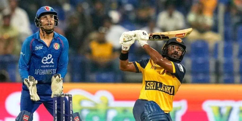 Afghanistan and Sri Lanka cricket teams