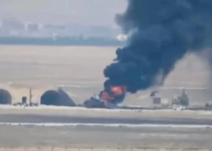 Zaranj Air Base helicopter attack