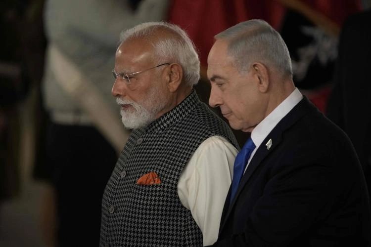 Narendra Modi and Benjamin Netanyahu diplomatic call