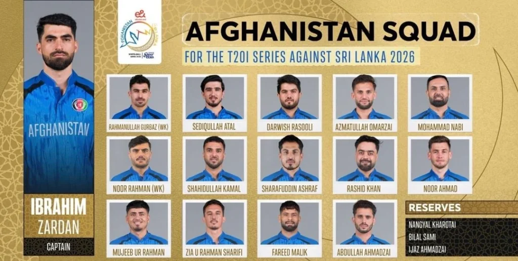 Ibrahim Zadran Afghanistan T20 captain