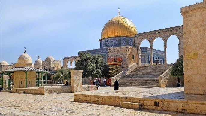 Al-Aqsa Mosque gates Jerusalem