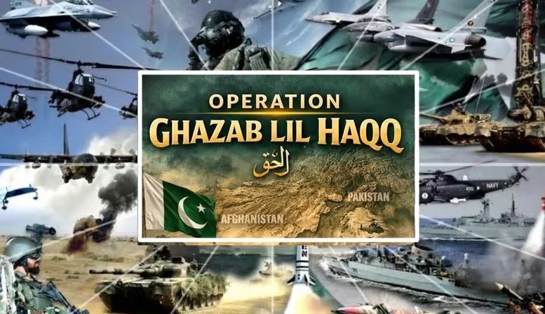 Pakistan Operation Ghazab Lil Haq airstrikes Afghanistan