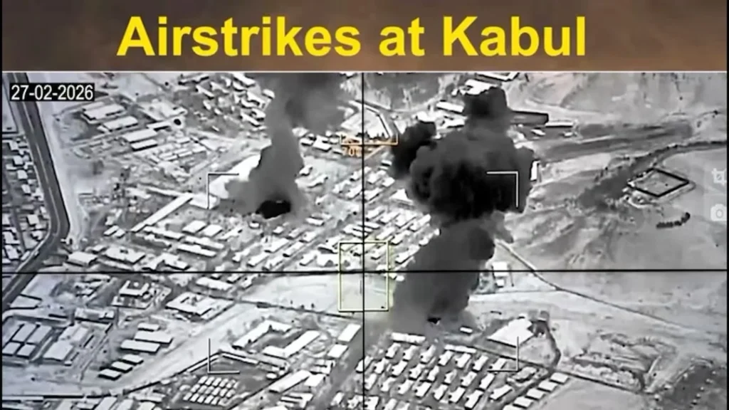 Kabul airstrike targets Taliban terror sites