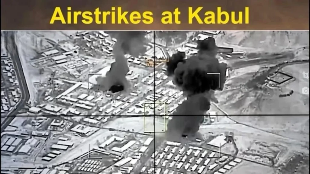 Kabul airstrike targets Taliban terror sites